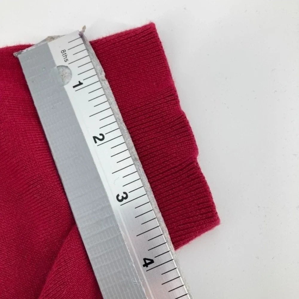 Polo Ralph Lauren Pima Cotton‎ V Neck Sweater Red Men Large Preppy Valentine